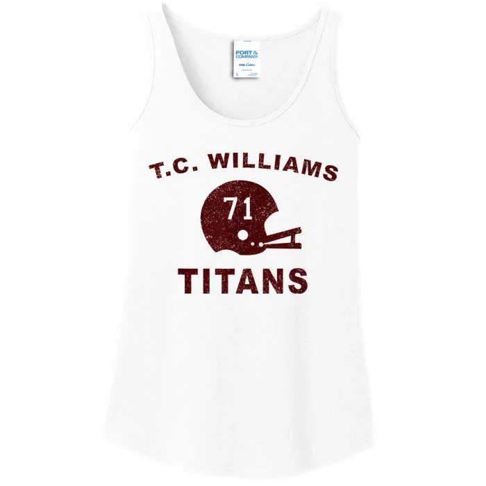 T.C. Williams Titan Football Helmet Ladies Essential Tank