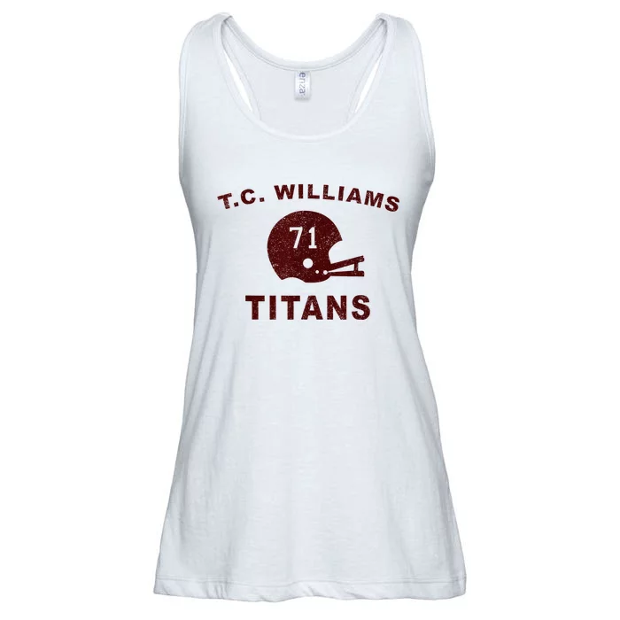 T.C. Williams Titan Football Helmet Ladies Essential Flowy Tank