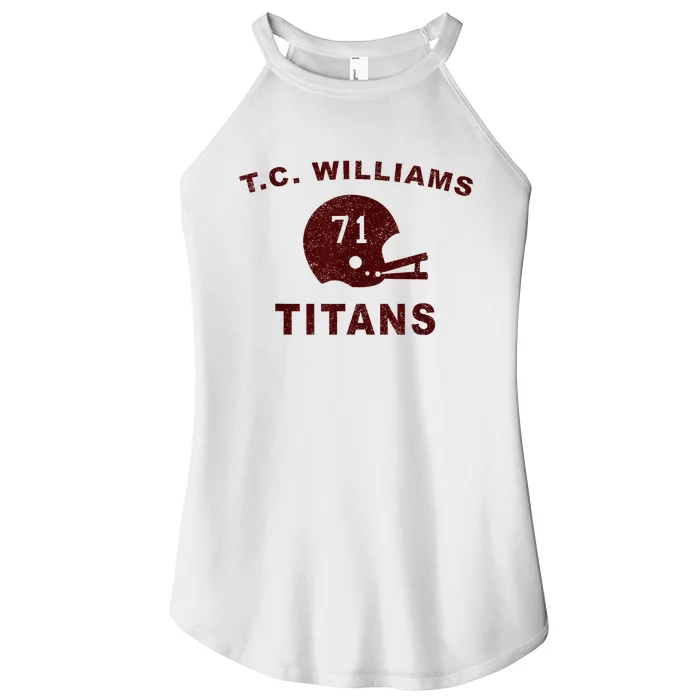 T.C. Williams Titan Football Helmet Women’s Perfect Tri Rocker Tank