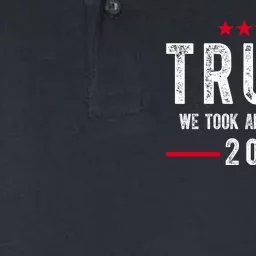 Trump Won Take America Back 2024 Softstyle Adult Sport Polo