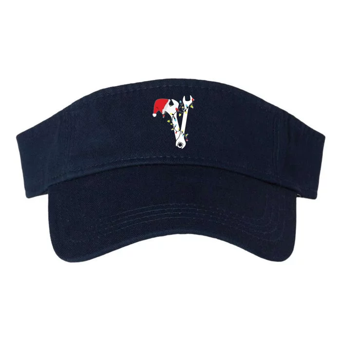 Tool Wrench Technician Mechanic Engineer Christmas Valucap Bio-Washed Visor