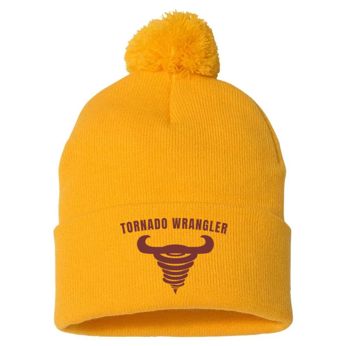 Tornado Wrangler Pom Pom 12in Knit Beanie