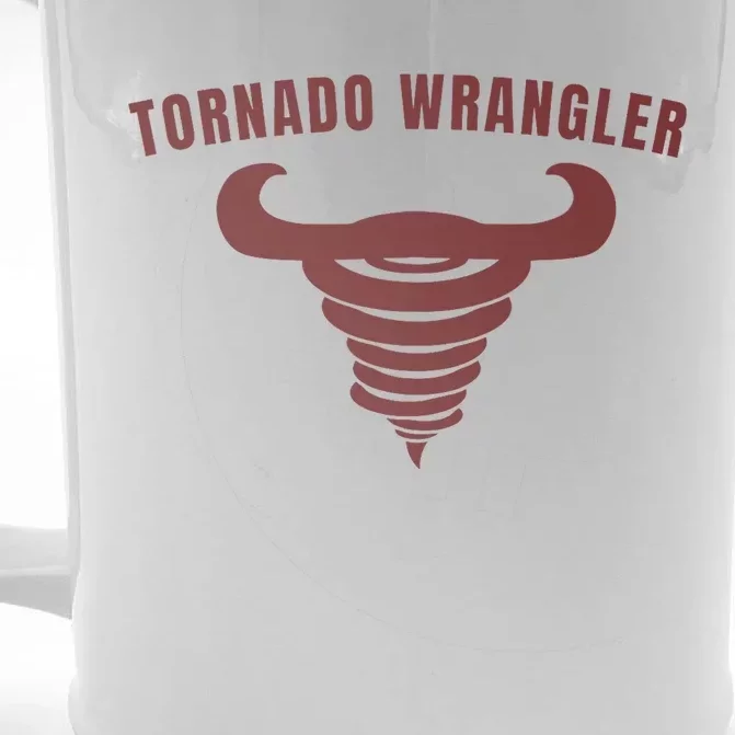 Tornado Wrangler Front & Back Beer Stein