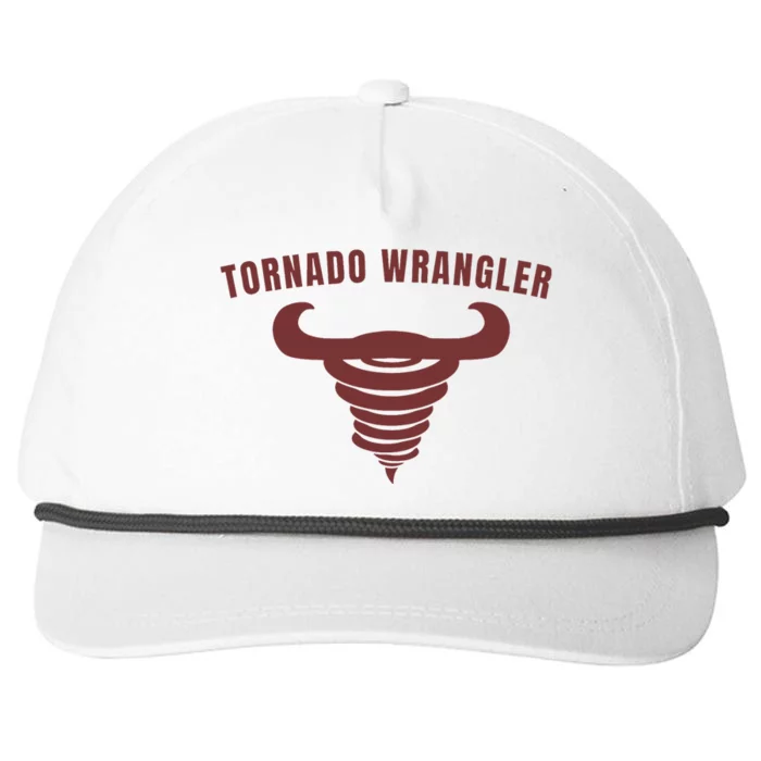 Tornado Wrangler Snapback Five-Panel Rope Hat