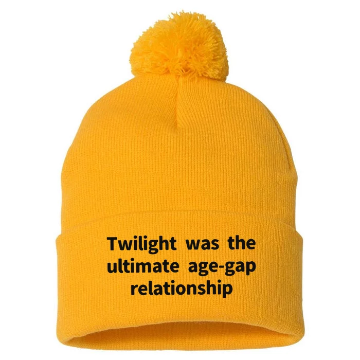 Twilight Was The Ultimate Agegap Relationship Pom Pom 12in Knit Beanie