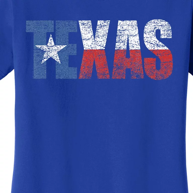 Texas Women Texas State Flag Women's T-Shirt