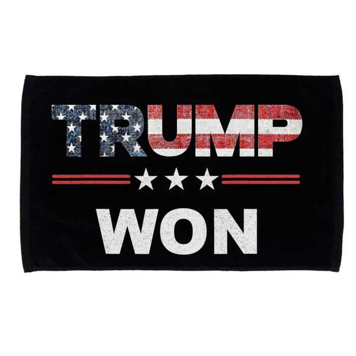 Trump Won Microfiber Hand Towel