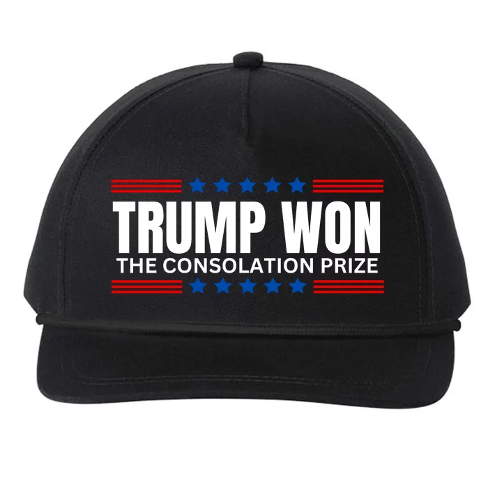 Trump Won The Consolation Prize Snapback Five-Panel Rope Hat