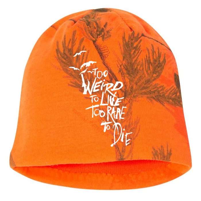 Too Weird To Live Kati - Camo Knit Beanie