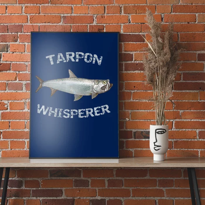 Tarpon Whisperer Tarpon Fishing Tarpon Premium Poster