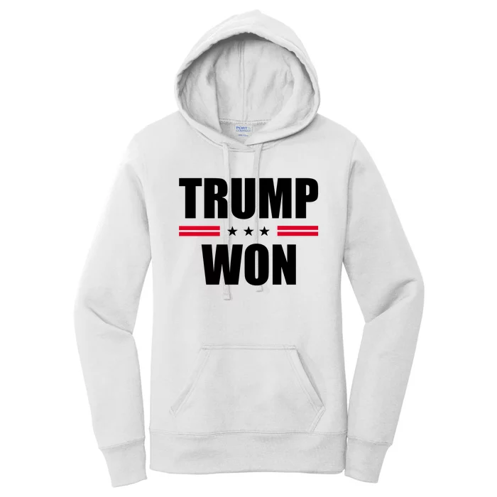 Trump Won Women's Pullover Hoodie