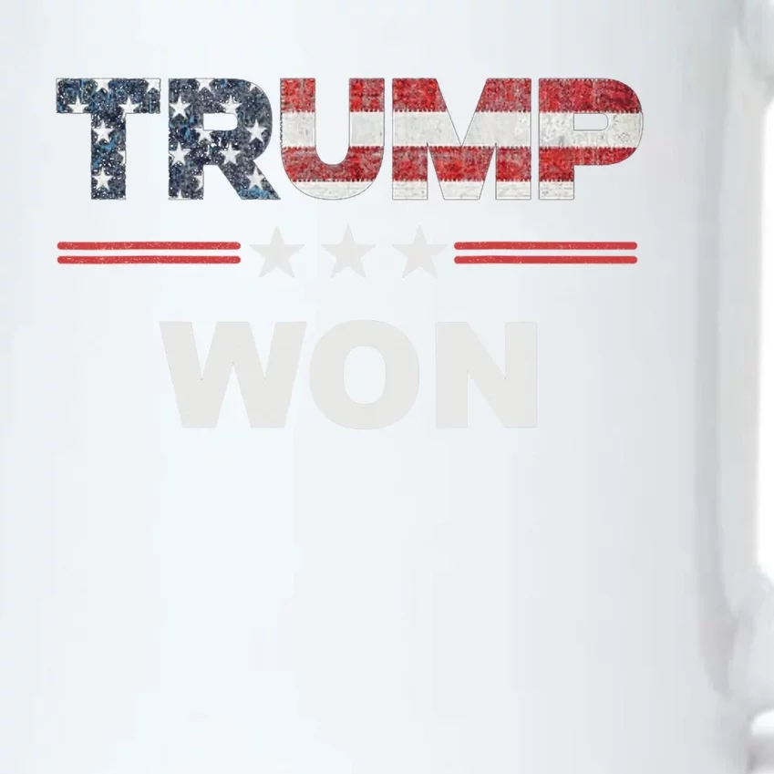 Trump Won Black Color Changing Mug