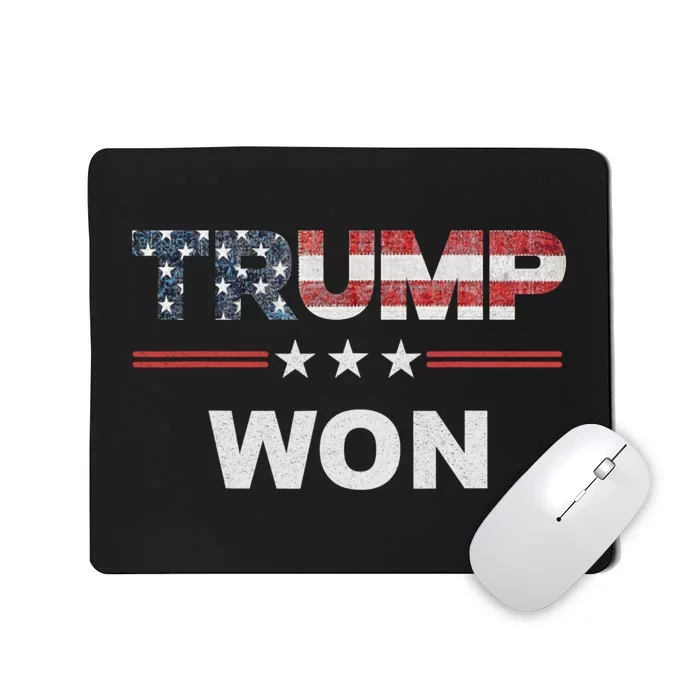 Trump Won Mousepad