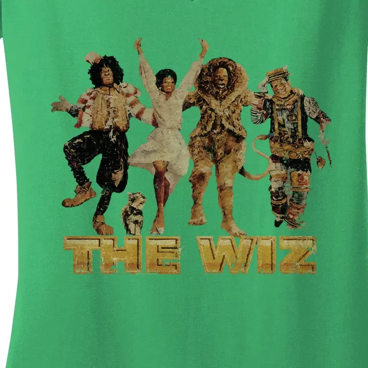 The Wiz Women's V-Neck T-Shirt