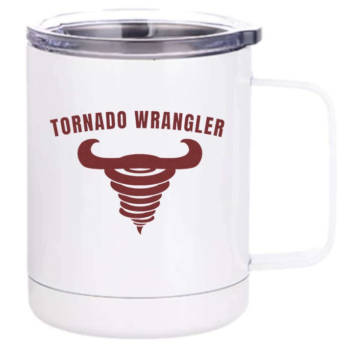 Tornado Wrangler Front & Back 12oz Stainless Steel Tumbler Cup