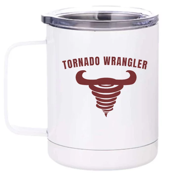 Tornado Wrangler Front & Back 12oz Stainless Steel Tumbler Cup