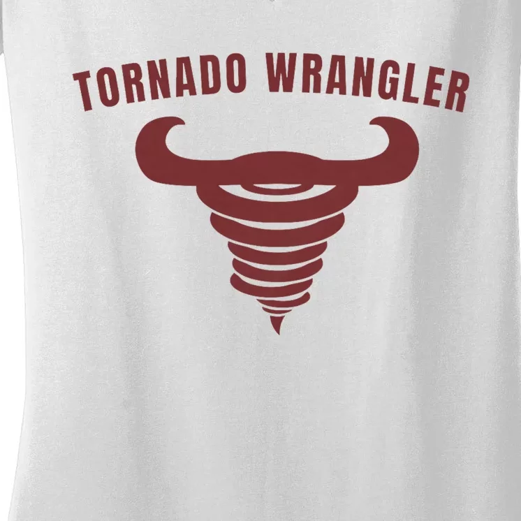 Tornado Wrangler Women's V-Neck T-Shirt