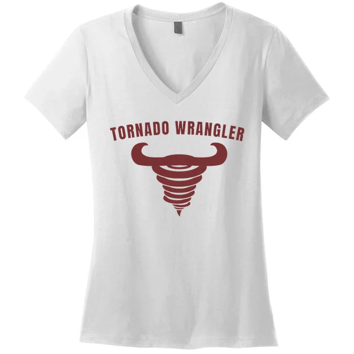 Tornado Wrangler Women's V-Neck T-Shirt