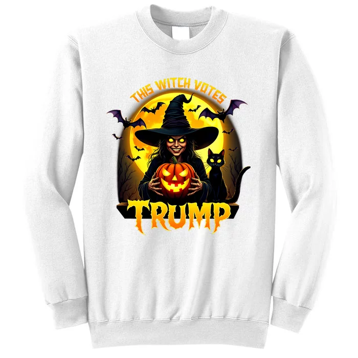 This Witch Votes Trump – Halloween Political Sweatshirt