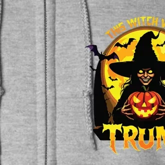 This Witch Votes Trump Halloween Witches Trumpkin Pumpkin Full Zip Hoodie