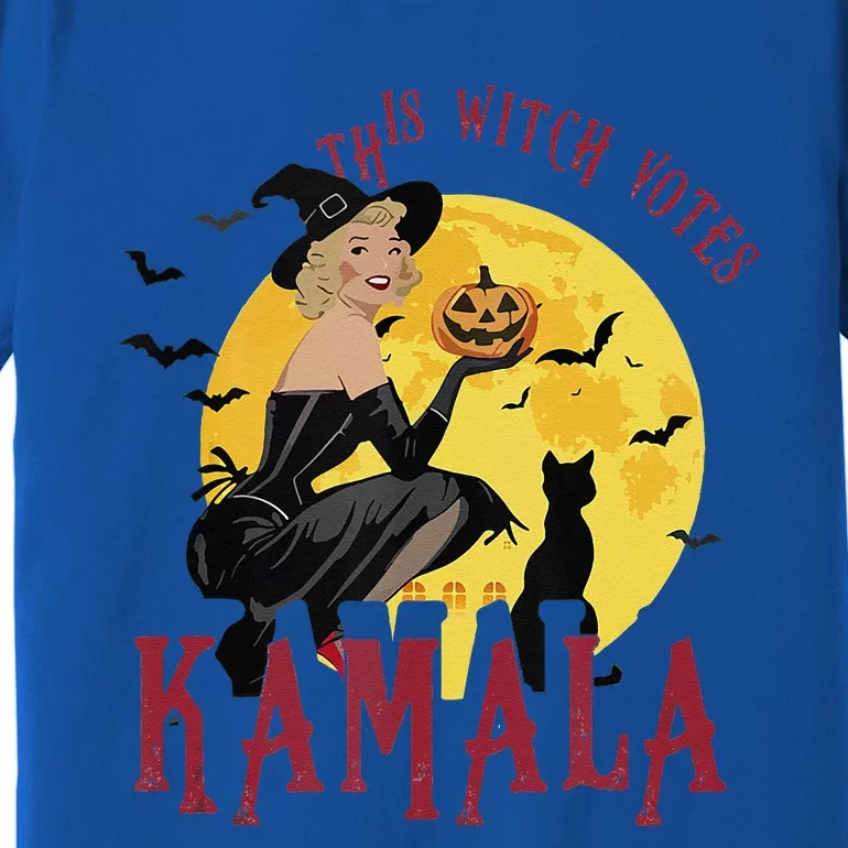 This Witch Votes Kamala Voting 2024 Premium T-Shirt