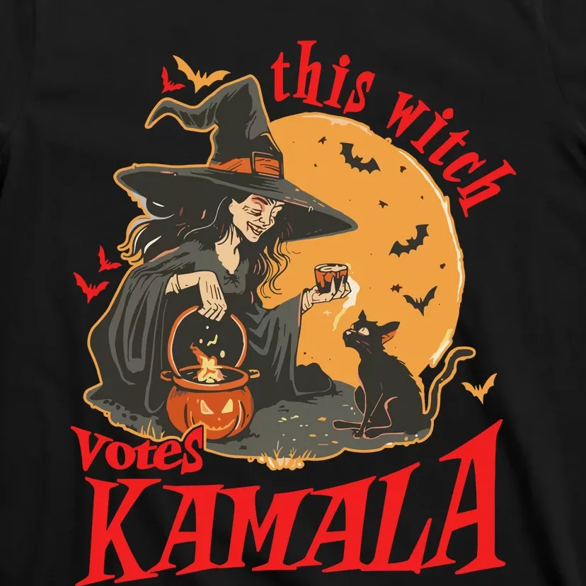 This Witch Votes Kamala Halloween T-Shirt