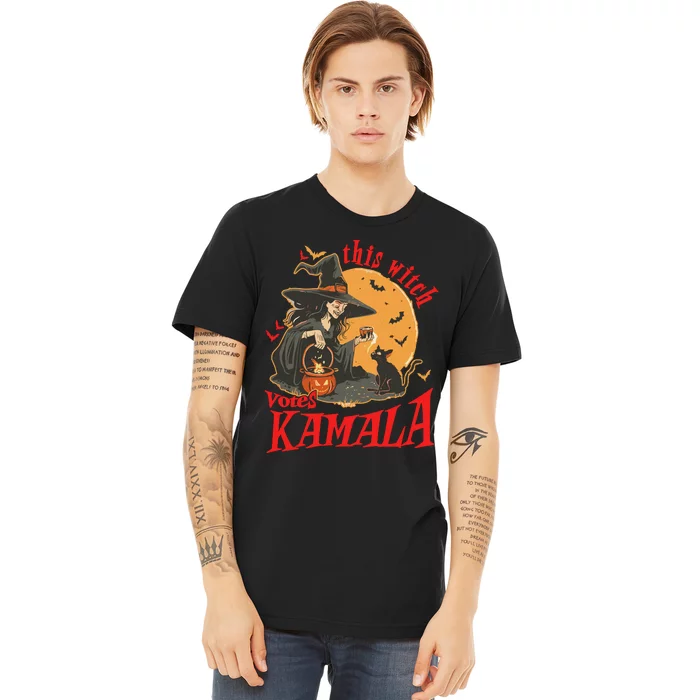 This Witch Votes Kamala Halloween Premium T-Shirt