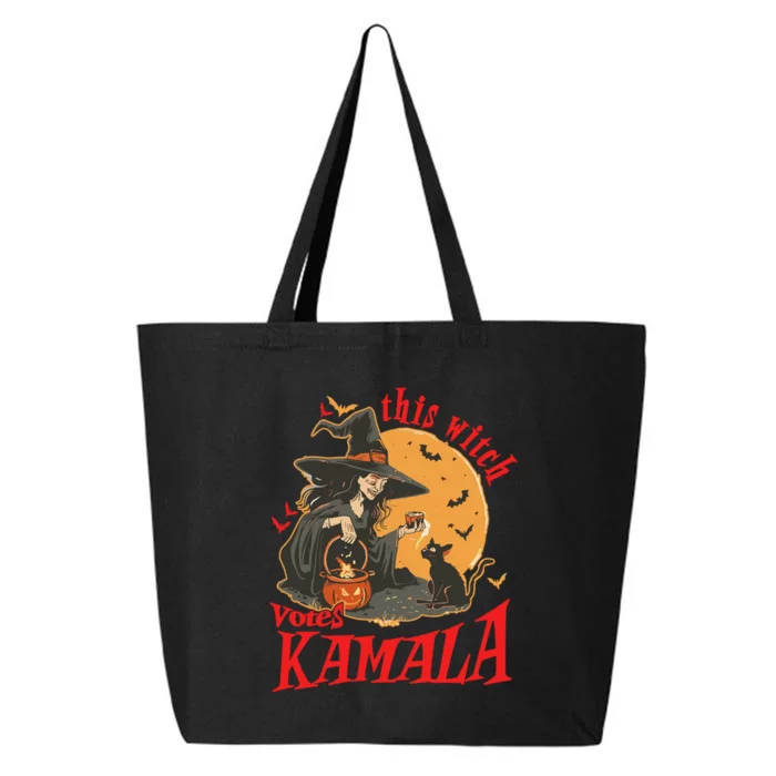 This Witch Votes Kamala Halloween 25L Jumbo Tote