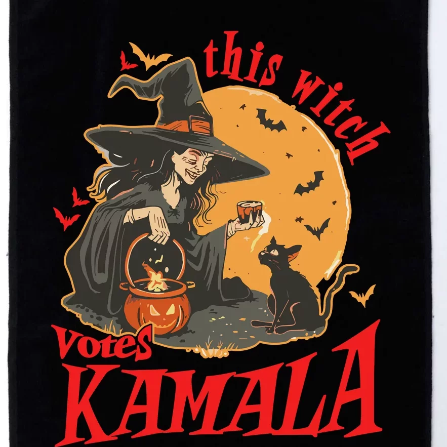 This Witch Votes Kamala Halloween Platinum Collection Golf Towel