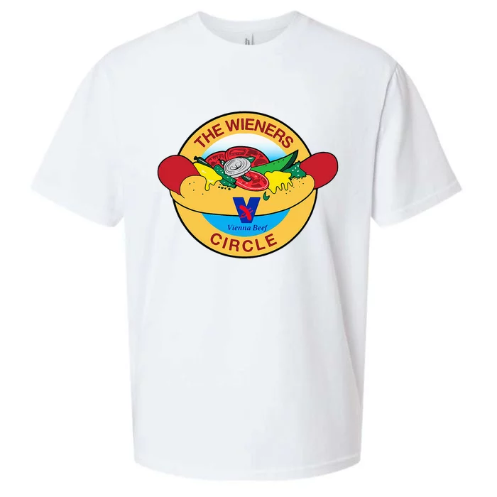 The Wieners Vienna Beef Circle Sueded Cloud Jersey T-Shirt