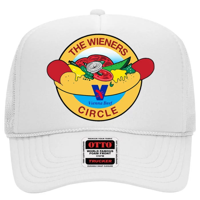 The Wieners Vienna Beef Circle High Crown Mesh Trucker Hat