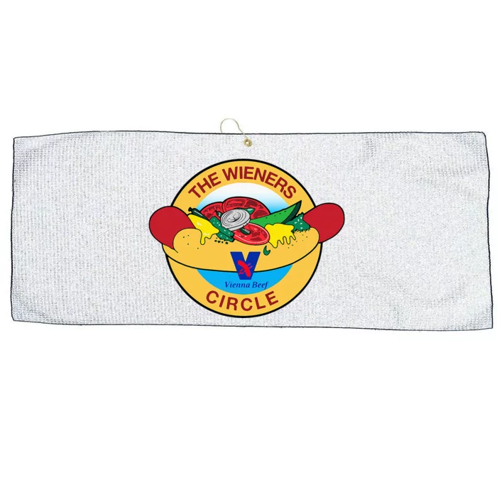 The Wieners Vienna Beef Circle Large Microfiber Waffle Golf Towel