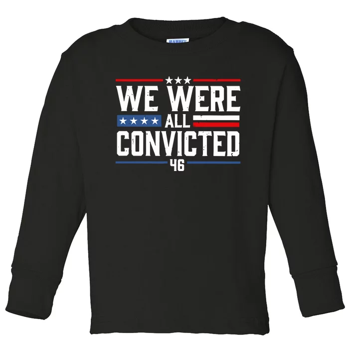 Terrencekwilliams We Were All Convicted 46 Toddler Long Sleeve Shirt