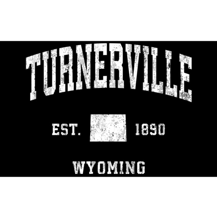 Turnerville Wyoming Wy Vintage Athletic Sports Bumper Sticker