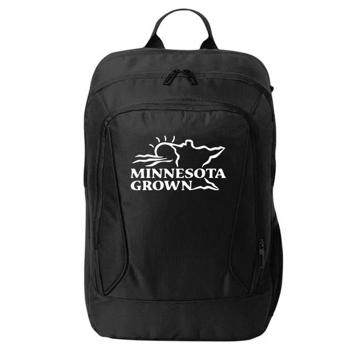 Tim Walz Wearing Minnesota Grown City Backpack