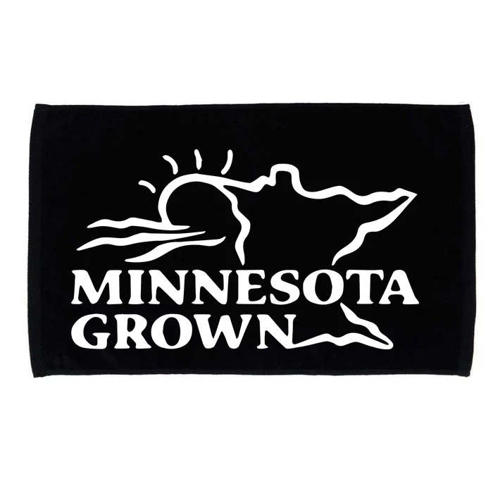 Tim Walz Wearing Minnesota Grown Microfiber Hand Towel