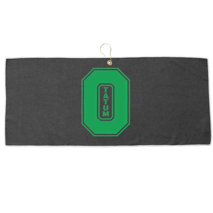 Tatum Who Wears Number 0 Green Is Incredibly Brilliant Large Microfiber Waffle Golf Towel