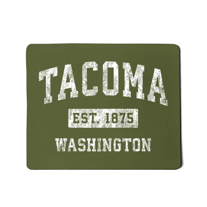 Tacoma Washington Wa Vintage Sports Mousepad