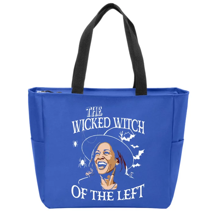 The Wicked Witch Of The Left Kamala Harris Zip Tote Bag