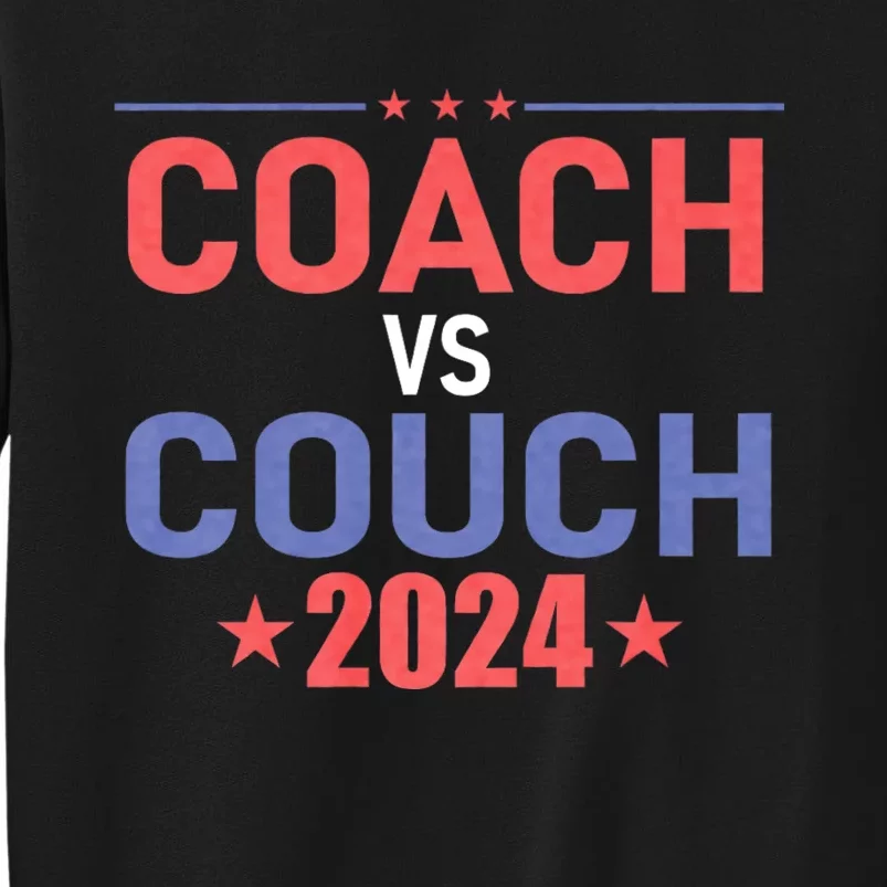 Tim Walz Waltz Vs Jd Vance 2024 Coach Vs Couch Sweatshirt