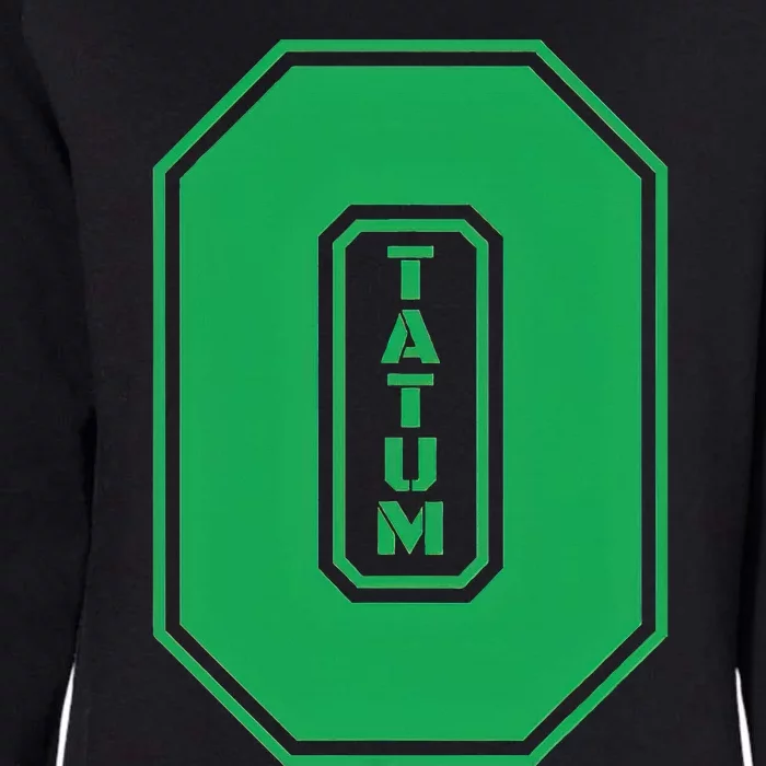 Tatum Who Wears Number 0 Green Is Incredibly Brilliant Womens California Wash Sweatshirt