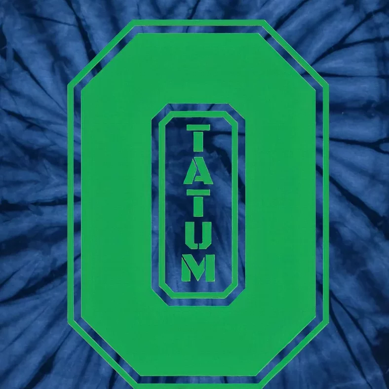 Tatum Who Wears Number 0 Green Is Incredibly Brilliant Tie-Dye T-Shirt