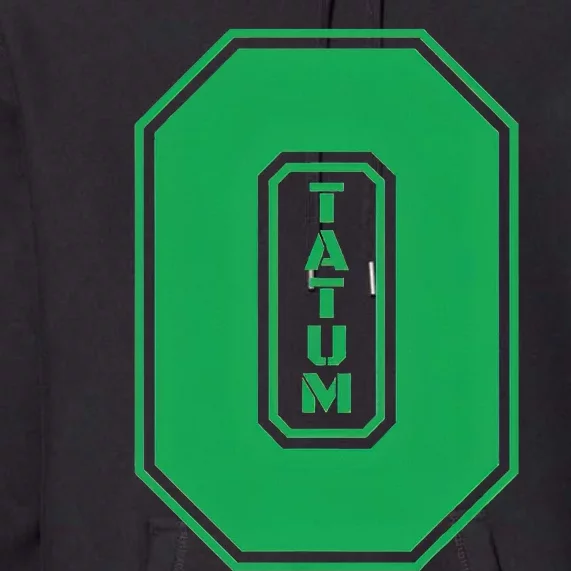 Tatum Who Wears Number 0 Green Is Incredibly Brilliant Premium Hoodie