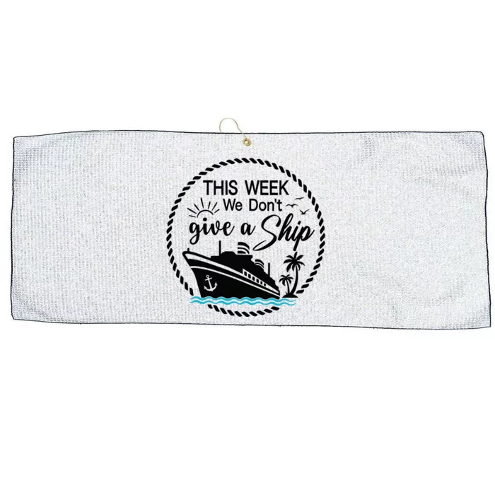 This Week We Dont Give AShip Large Microfiber Waffle Golf Towel