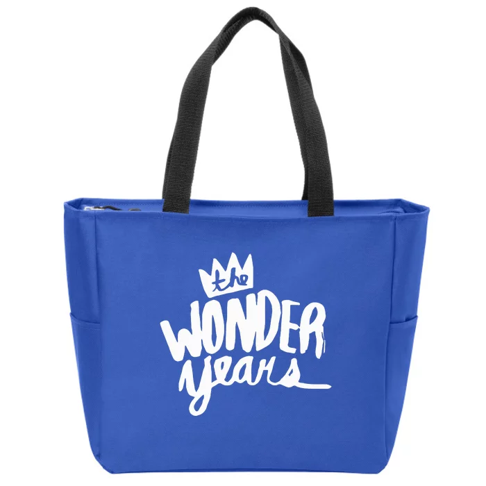 The Wonder Years Band Zip Tote Bag