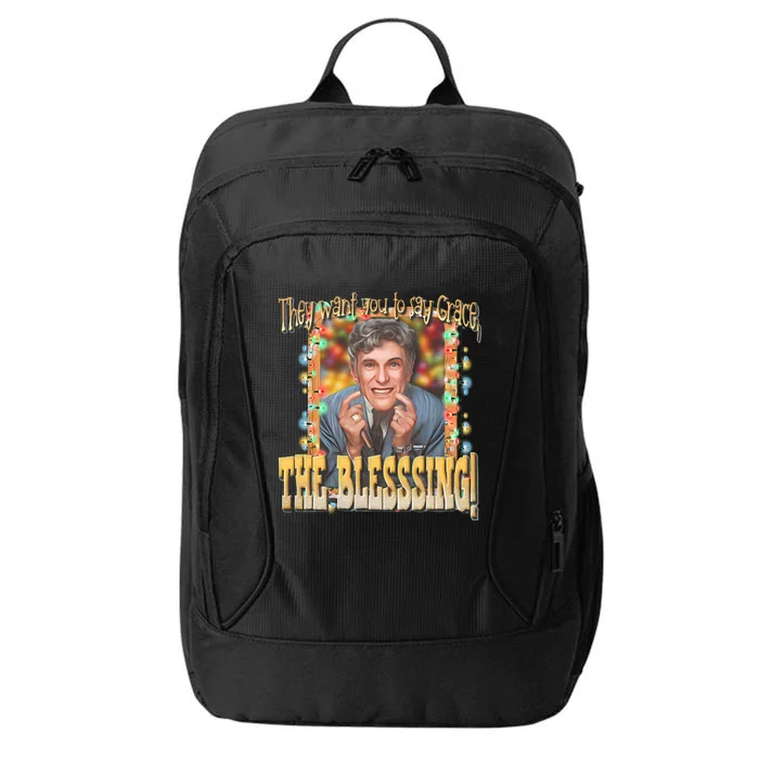 They Want You To Say Grace The Blessing Christmas City Backpack