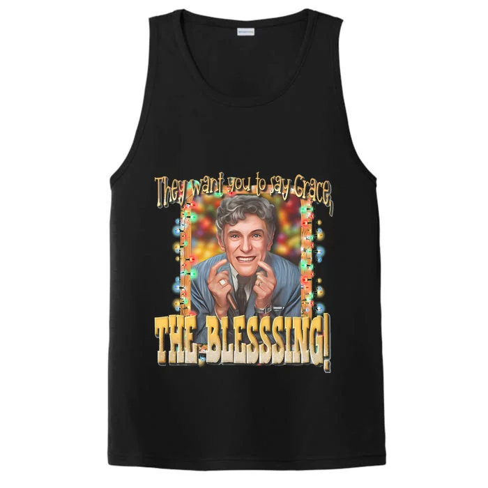 They Want You To Say Grace The Blessing Christmas Performance Tank