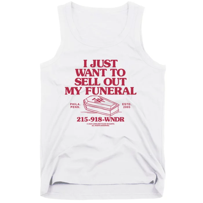 The Wonder Years The Wonder Years Sell Out Tank Top