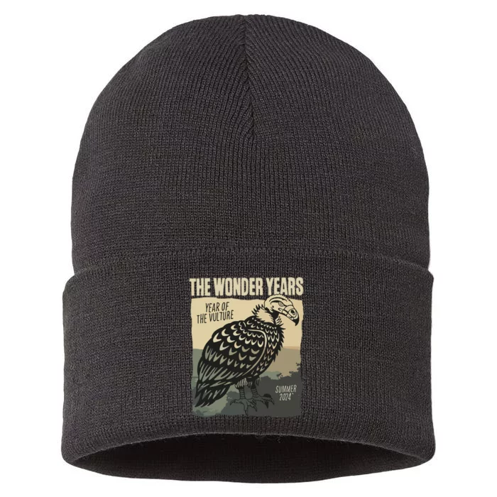 The Wonder Years Year Of The Vulture Summer 2024 Sustainable Knit Beanie