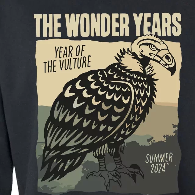 The Wonder Years Year Of The Vulture Summer 2024 Cropped Pullover Crew